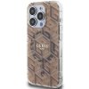 Guess GUHMP15LHGCUSTGW iPhone 15 Pro 6.1 brązowy/brown hardcase IML GCube MagSafe